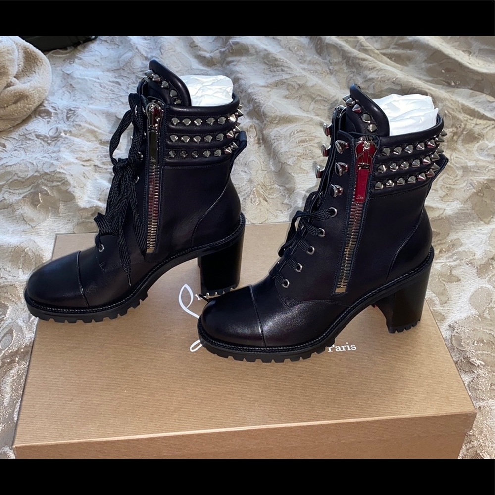 Christian Louboutin Winter Spike Boots